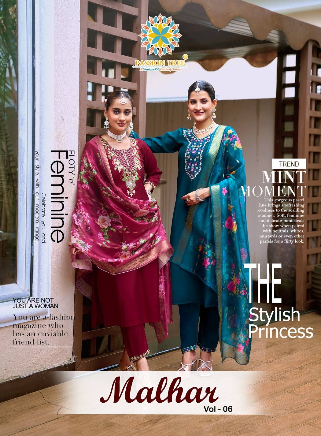 Passion tree malhar vol 6 straight wholesale kurtis online india